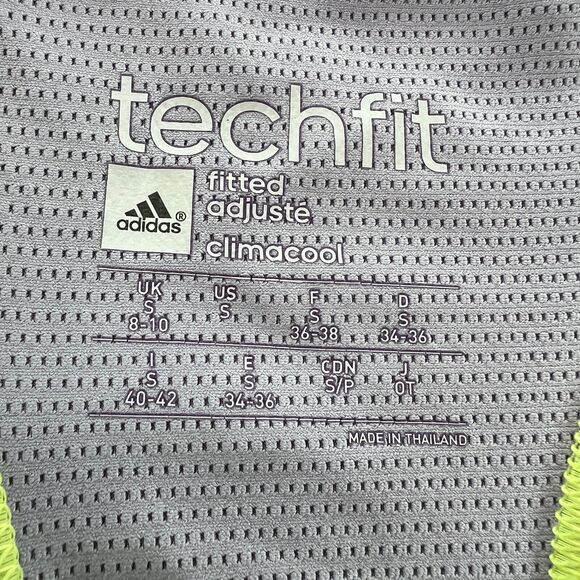 Adidas Tech-fit Tank Top Fitted Climacool Women’s Size Small S Purple Techfit - Picture 11 of 12